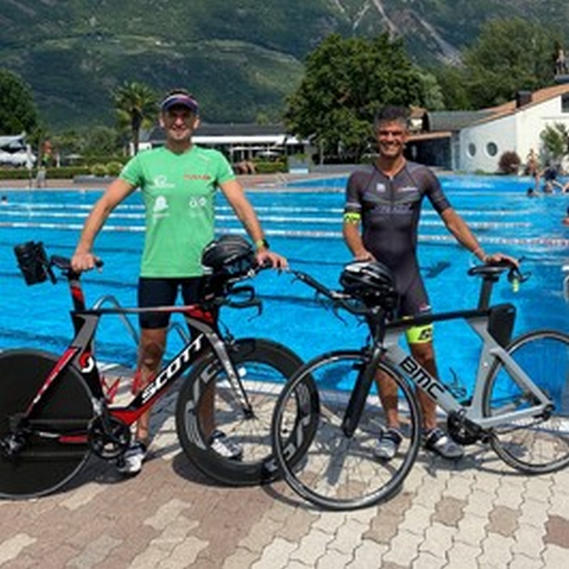Triathlon per una buona causa